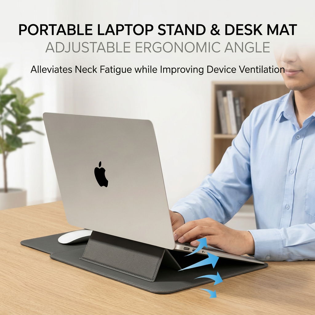 1:1 square clear laptop stand image