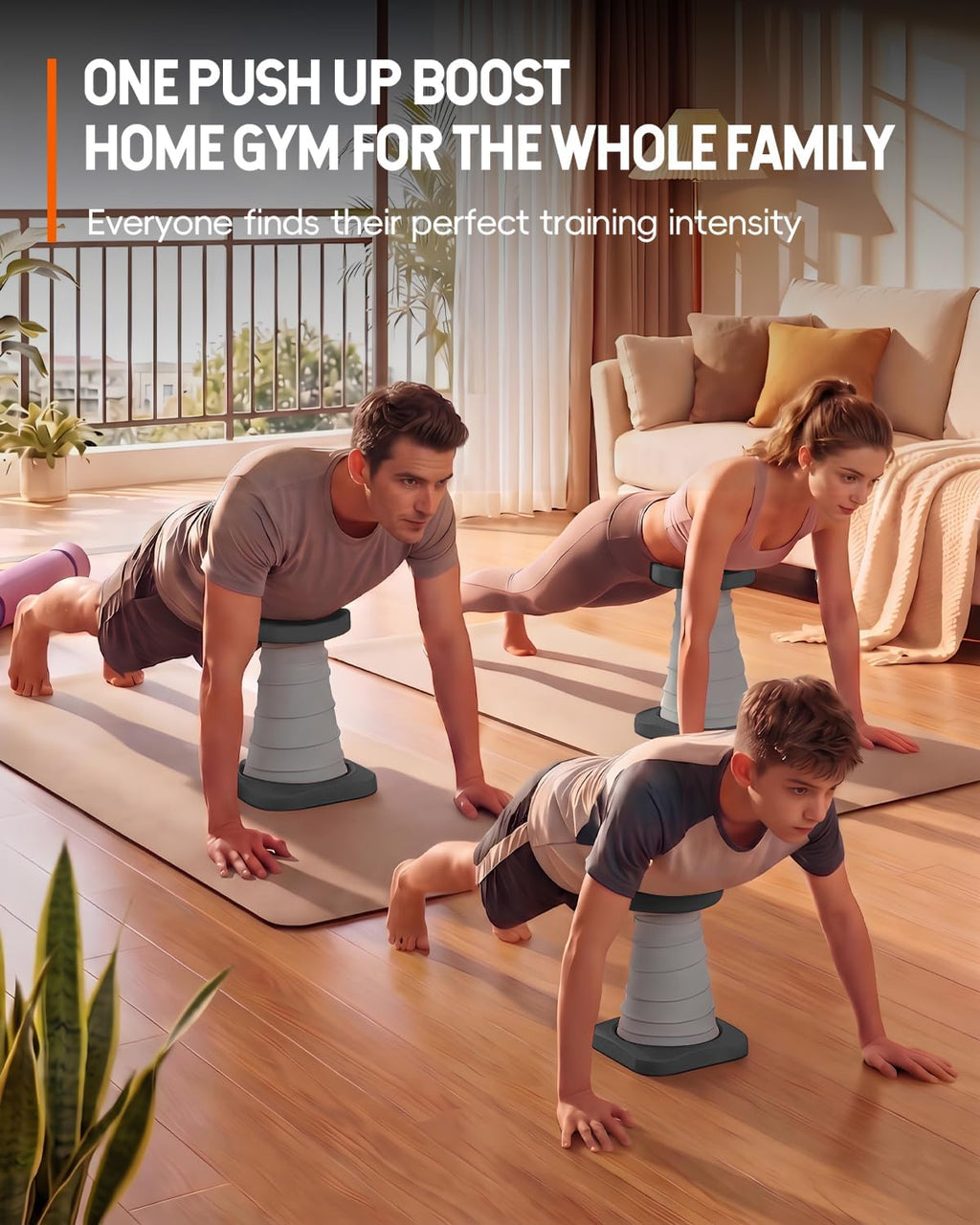 Multi-Function Push-Up Board Trainer
