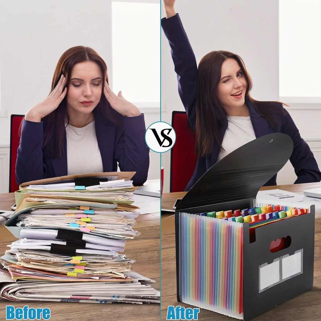 Multi Pocket File Folder