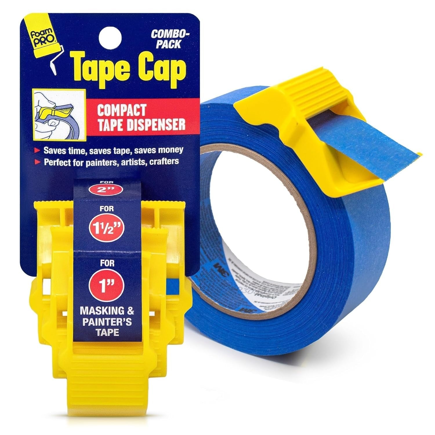 Universal Tape Cut Cap Dispenser