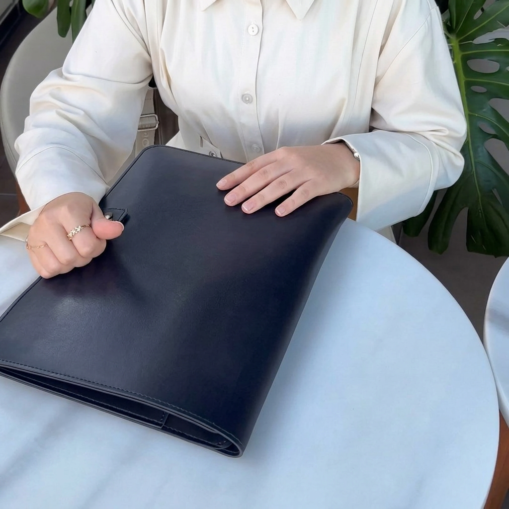 Classic A4 Leather Portfolio
