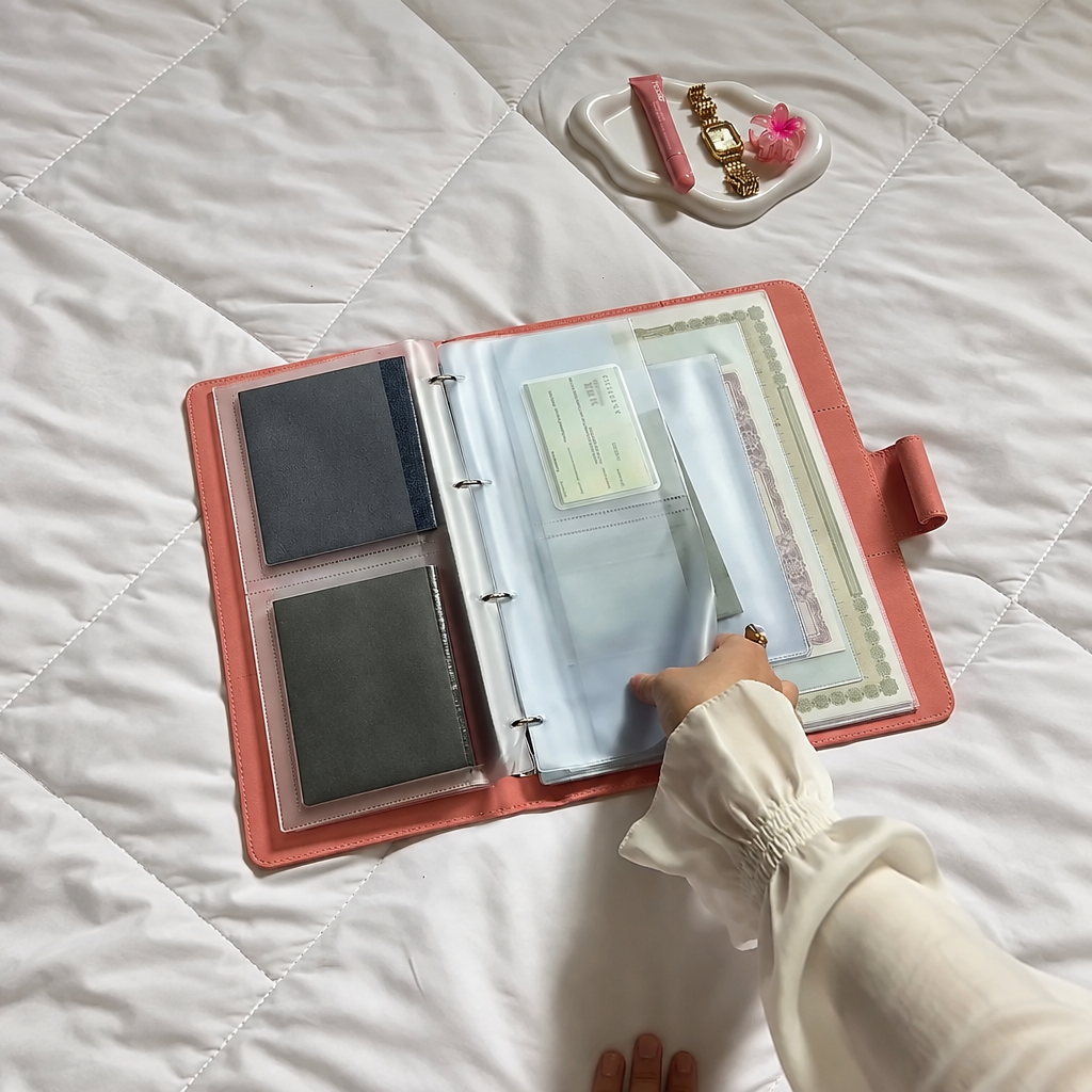 Uniqe TravelGuard Document Organizer