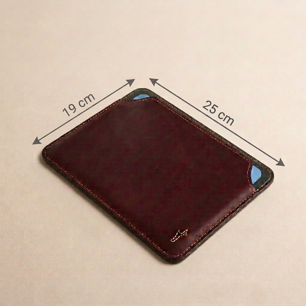 Slim Leather laptop & iPad Protector