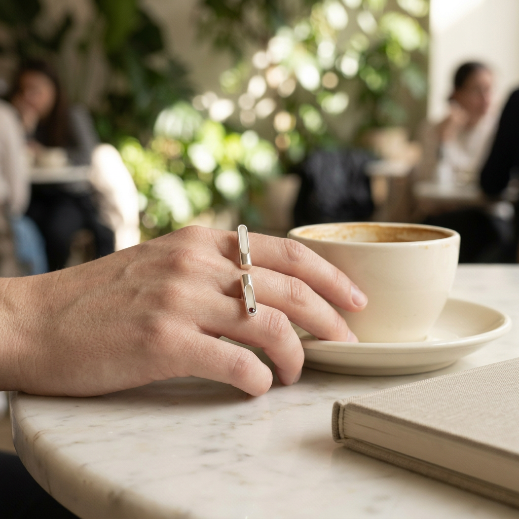 Modern Spinner Ring
