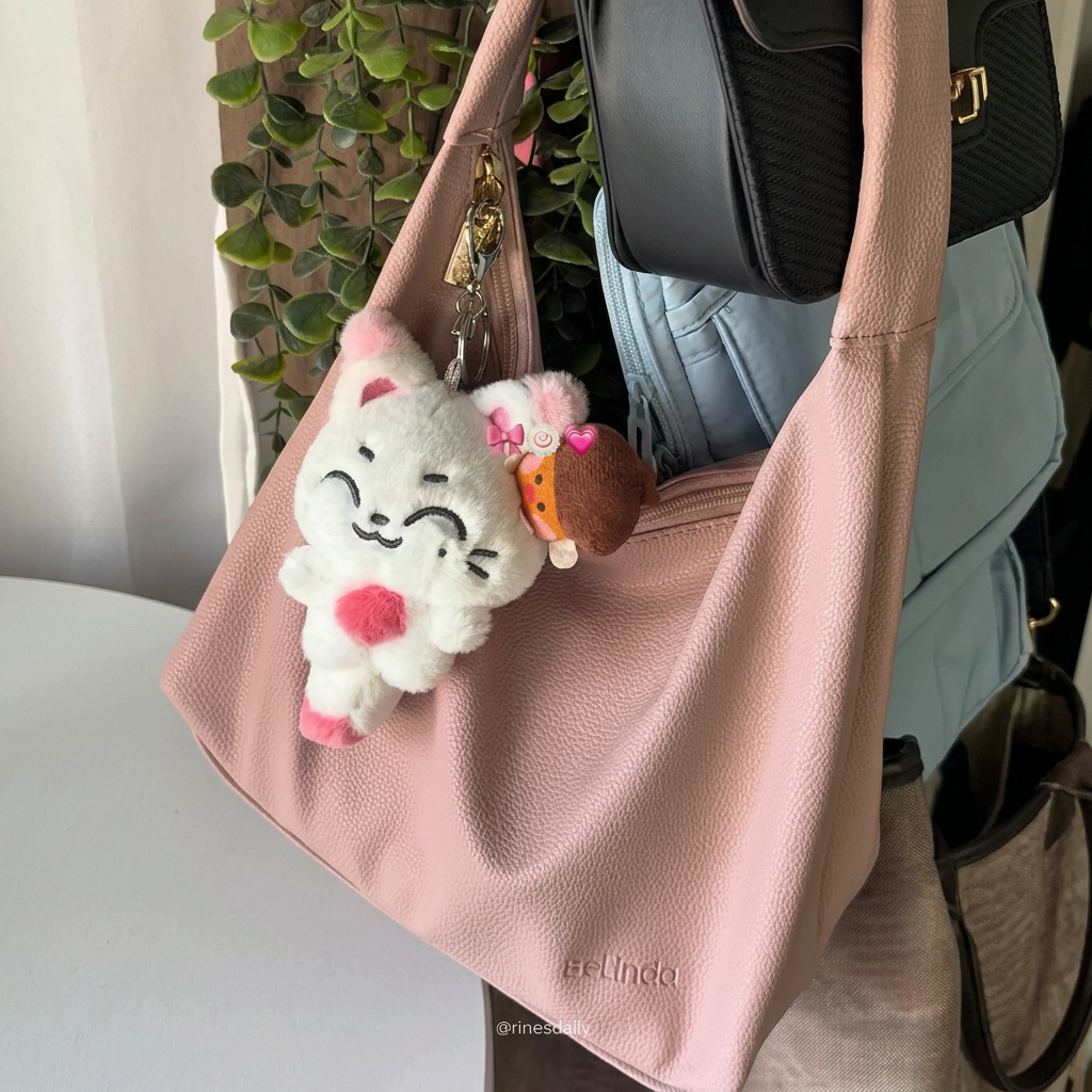 Pink Belinda Shoulder Bag