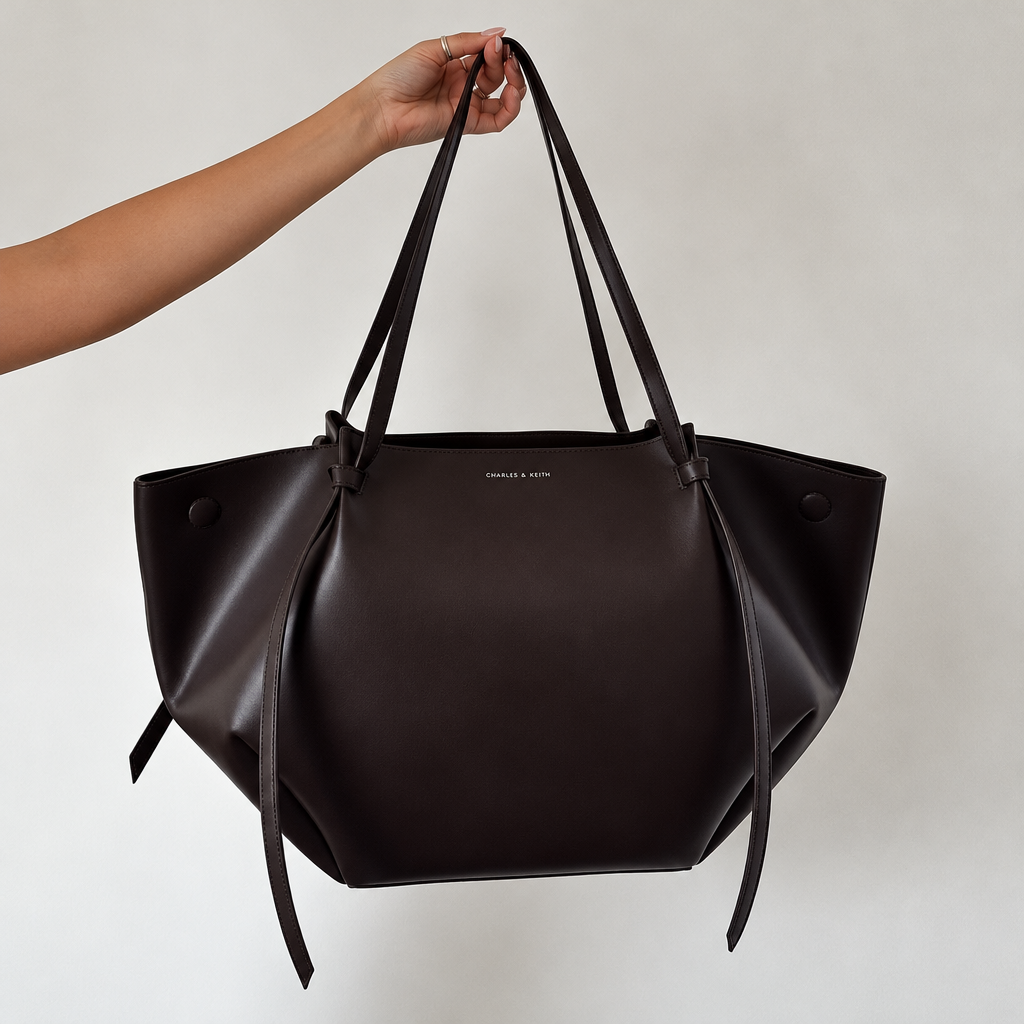 Square clear tote bag image