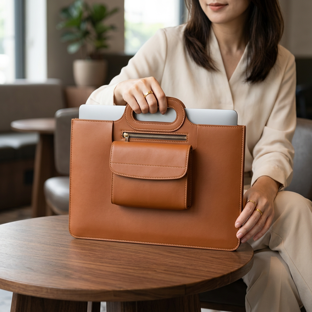 PU Leather Laptop Case